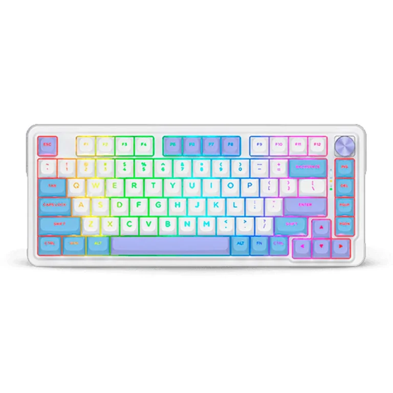 Teclado inalámbrico gaming Redragon UCAL K673WBP-RGB-MAX - Teclas 75% MOA