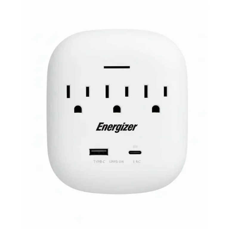 Regleta Ovalada Energizer – 3 tomas / YB-103-2U-P