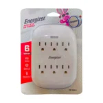 Regleta Ovalada Energizer – 6 tomas / YB-106-P