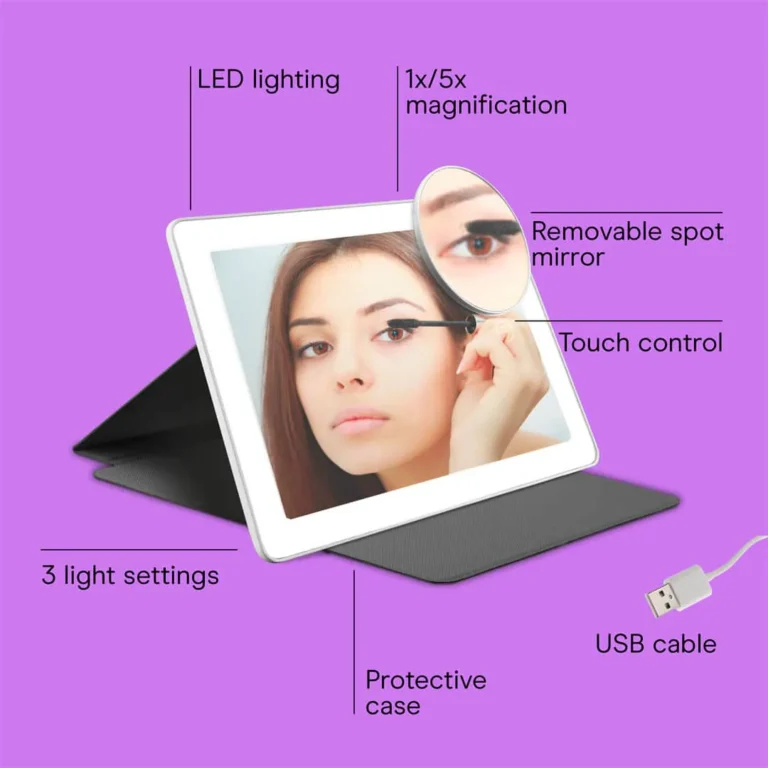 Espejo Recargable Conair - LED / Con Punto De Una Cara - BERC20 – imagen 2