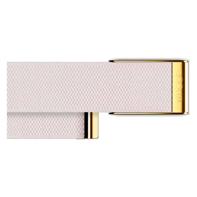 Pulsera de actividad Whoop Bracelet Superknit Luxe – Champán con dorado – imagen 2