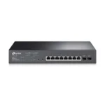 Conmutador inteligente TP-Link - Gigabit de 10 puertos JetStream con PoE+ de 8 puertos - TL-SG2210MP