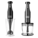 Batidora de Inmersión Black+Decker – 3 en 1 / Negro - HB2800B