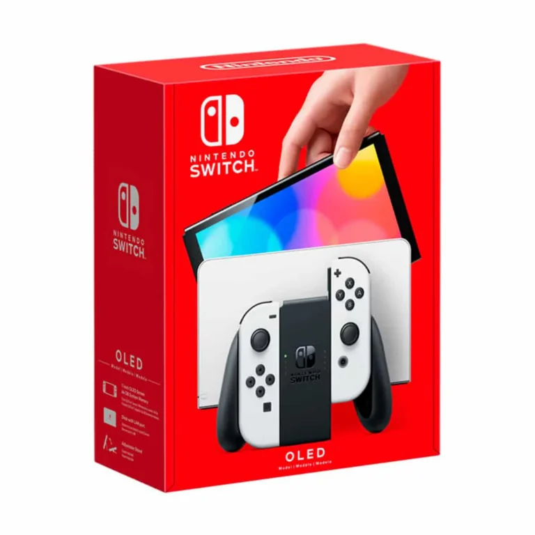 Nintendo Switch Oled (USA) – Blanco – imagen 4