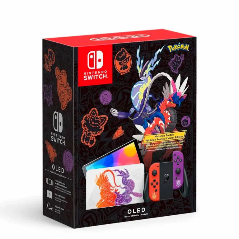 Nintendo Switch Oled (JPN) Edición Pokemon: Scarlet & Violet (Juego no incluido)