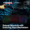 Teclado Gaming Argom Tech para juegos de combate KB55 - ARG-KB-2055BK – imagen 3