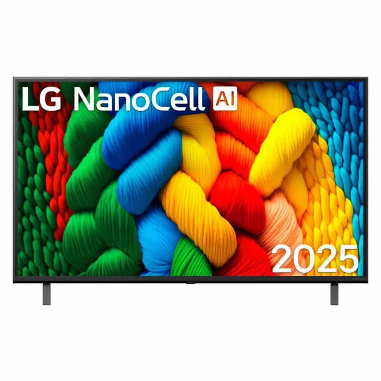 Televisor LG 43” - NanoCell AI NANO80 / 4K / Smart TV / webOS / 2025 - 43NANO80ASA