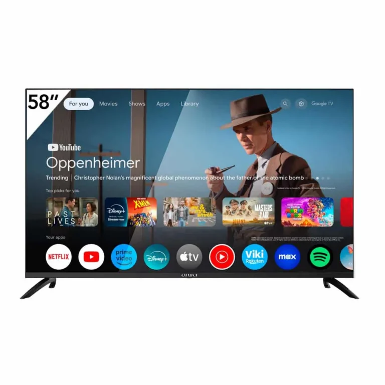 Televisor Aiwa 58” - 4K / Smart TV / Google TV - AW58B2G