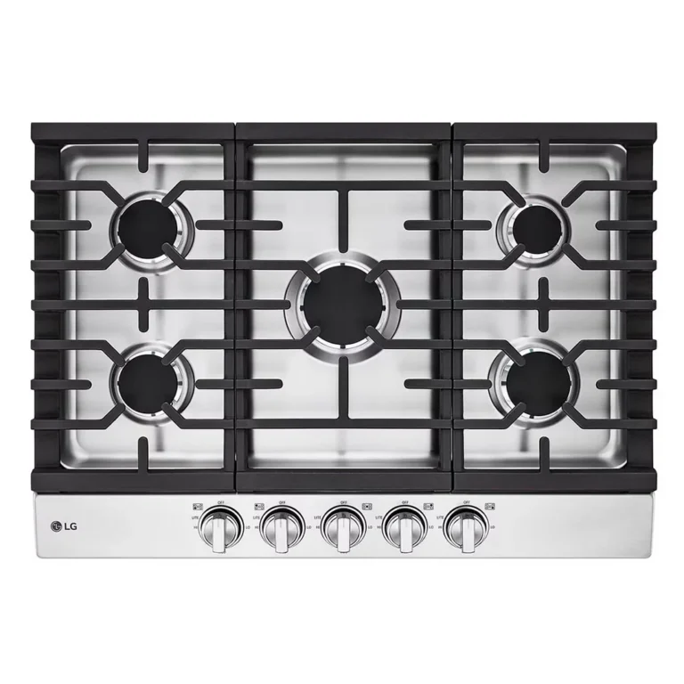 Tope a Gas LG de 36” con Quemador UltraHeat - 20.000 BTU / CBGJ3623S