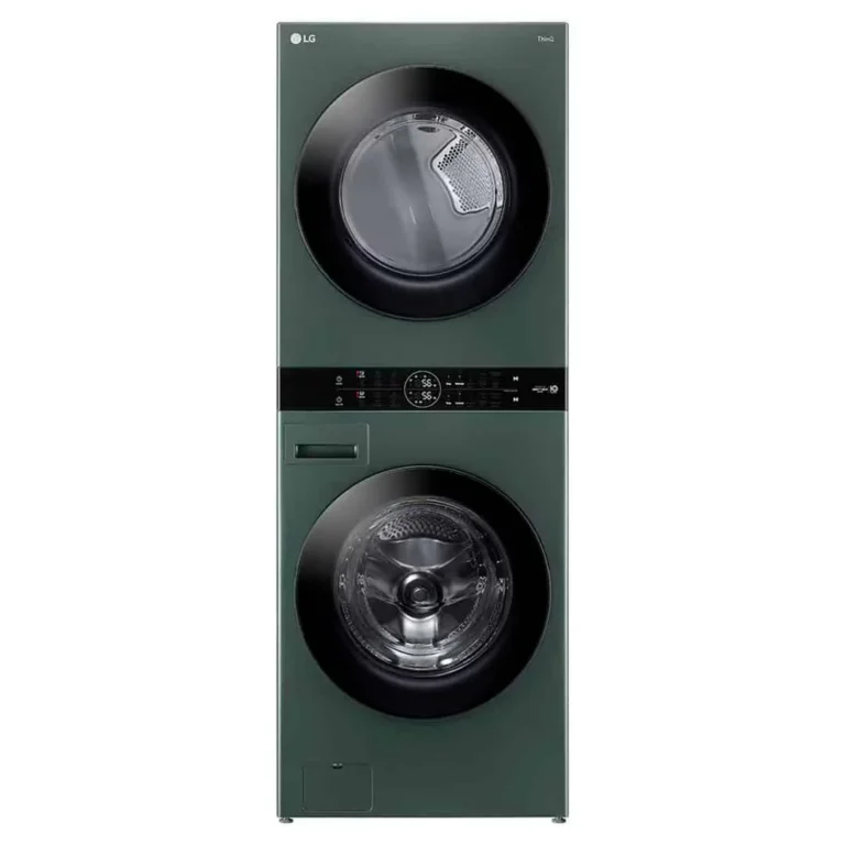 Torre de Lavado LG - 25Kg - 22Kg / AI Direct Drive Steam / Verde - WK25GGS6E