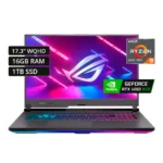 Laptop Gamer Asus ROG Strix G17 G713PV-WS94 - AMD Ryzen 9 7845HX / 16GB / 1TB SSD / NVIDIA RTX 4060 / 17.3” / WQHD / 240Hz / US / W11