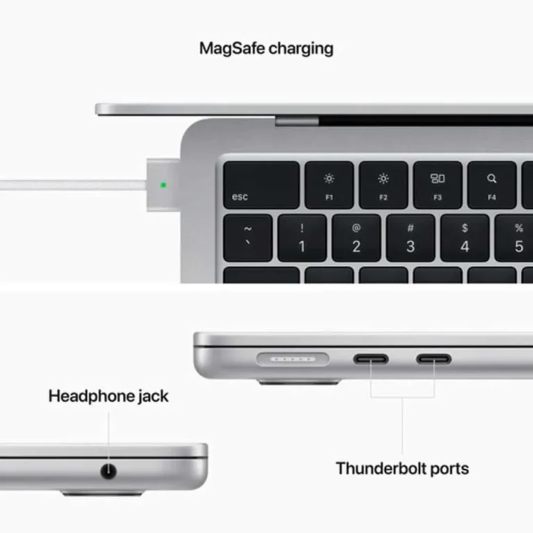 Apple MacBook Air M2 8C GPU - 13.6” // 8GB / 256GB / MLXY3LL/A - Silver – imagen 3