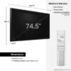 Televisor Samsung 75” - Class The Terrace Partial Sun / QLED 4K LST7T - QN75LST7TAF – imagen 3