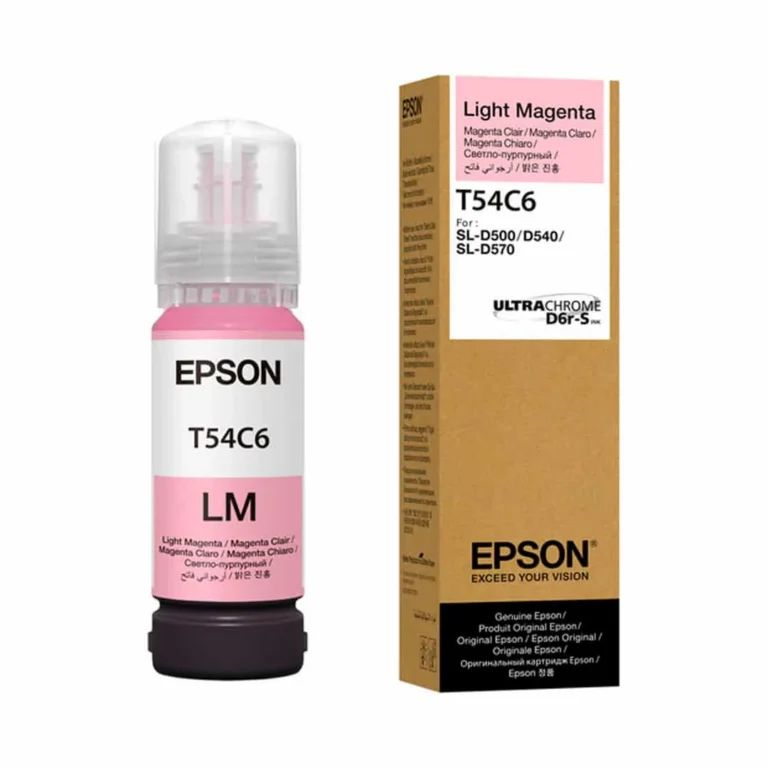 Tinta Epson UltraChrome - T54C6 / Magenta Claro - 70ml