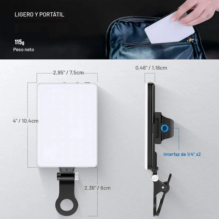 Aro de Luz LED Neewer para teléfono móvil NL-60AI – imagen 2