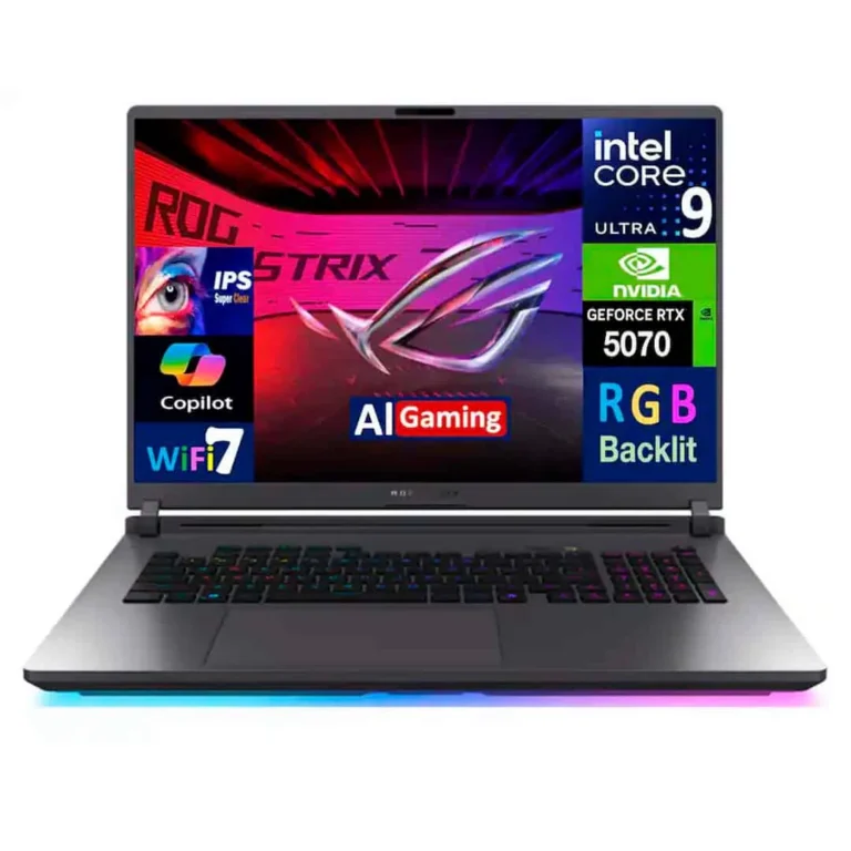 Laptop Asus ROG Strix G18 G815LP-IS96 – 18” / Intel Core Ultra 9 275HX / 32GB / 1TB SSD / NVIDIA RTX 5070 8GB / W11