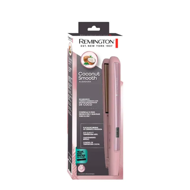 Plancha alisadora Remington Coconut Smooth S5901 – imagen 3