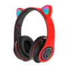 Audífonos inalámbricos con orejas de gato JH-B39 / luz RGB – imagen 2