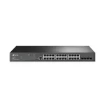 Switch Tp-Link administrado JetStream de 24 puertos Gigabit L2 con 4 ranuras SFP - TL-SG3428
