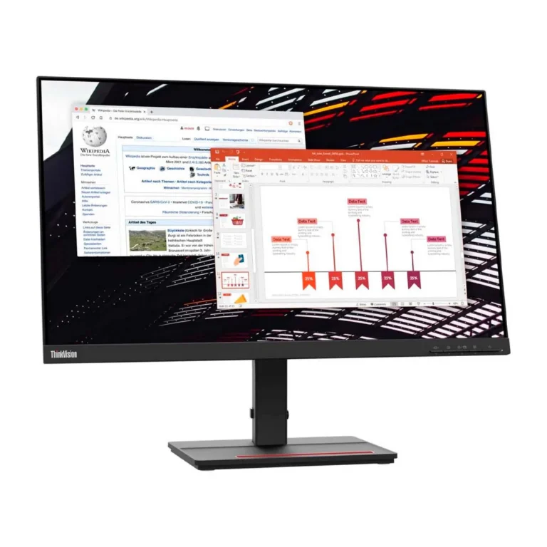 Monitor Lenovo ThinkVision S24e-20 - 23.8” / 1920x1080 / LED / 60Hz