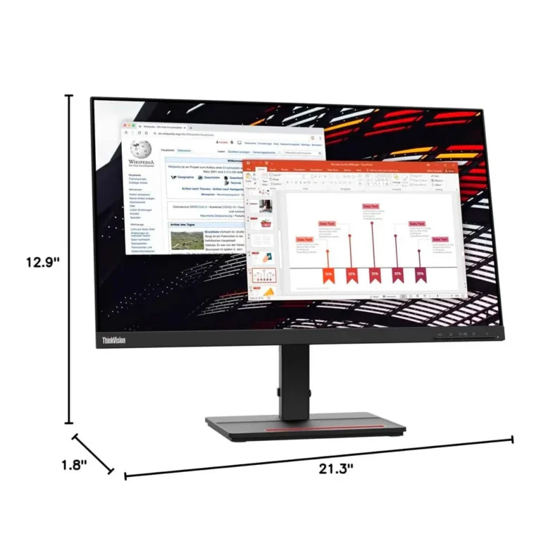 Monitor Lenovo ThinkVision S24e-20 - 23.8” / 1920x1080 / LED / 60Hz – imagen 3