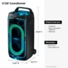 Corneta Samsung MX-ST50F - Parlante inalámbrico portable – imagen 4