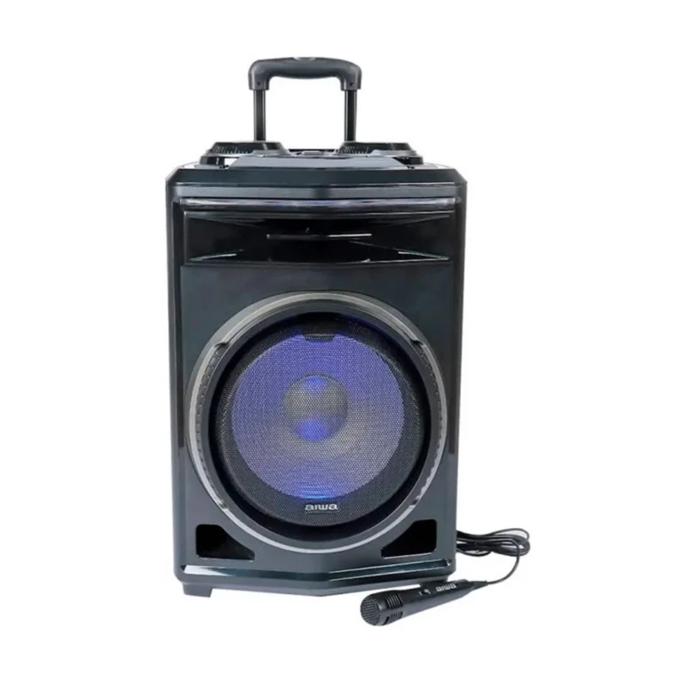 Corneta Aiwa 500W - Sistema de Audio con Micrófono / AWPOK8T