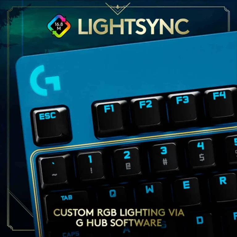 Teclado mecánico Logitech G Pro - League of Legends / Cable extraíble / 1 ms - 920-010533 – imagen 2