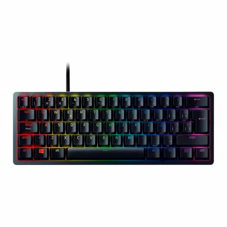 Teclado Razer Huntsman Mini - Black Clicky Optical Switch Purple - RZ03-03392900-R311