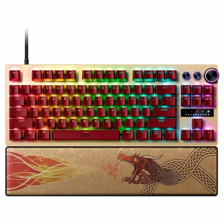 Teclado óptico analógico Razer Huntsman V3 Pro Tenkeyless / Counter-Strike 2 Dragon Lore Analog - RZ03-04982100-R3M1