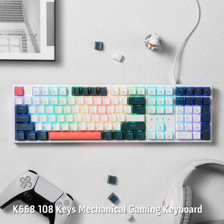 Teclado mecánico Redragon Trundle Wired RGB / SPA - K668WBO-RGB – imagen 3