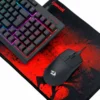 Combo Redragon 4 en 1 – Teclado + Ratón + Mousepad + Auriculares - S147 – imagen 2