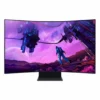 Monitor Gaming Samsung Odyssey Ark - 55" / 4K / UHD / Curvado / 165Hz / 1ms - LS55BG970NNXGO