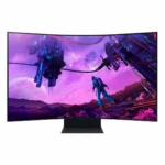 Monitor Gaming Samsung Odyssey Ark - 55" / 4K / UHD / Curvado / 165Hz / 1ms - LS55BG970NNXGO