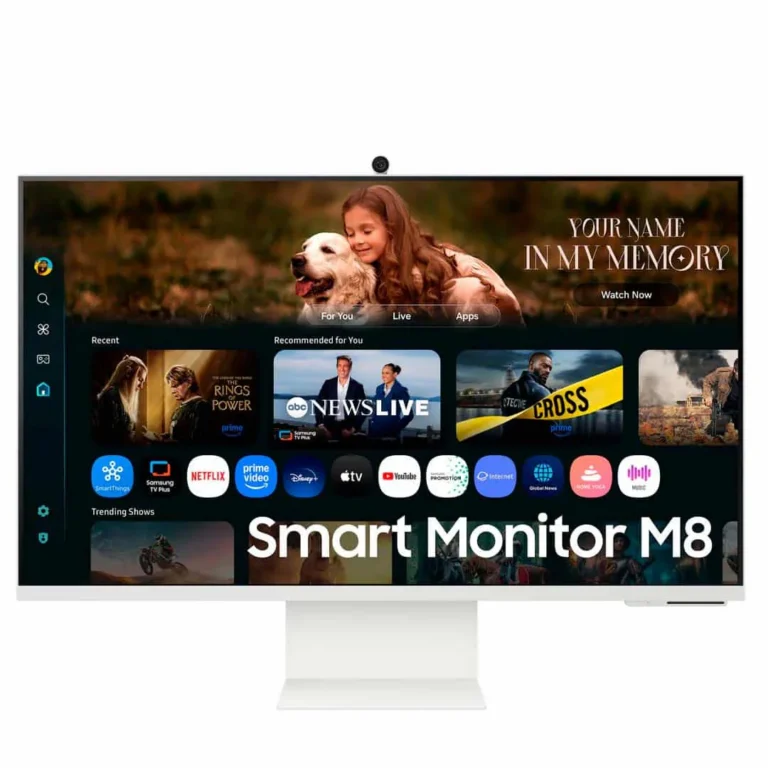 Monitor Samsung M8 M80F - 32" / 4K / Samsung Vision AI / 4ms - LS32FM801UNXZA