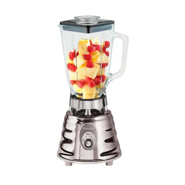 Licuadora Oster - Cromada / 2 Velocidades / Vaso Vidrio - OST-465015