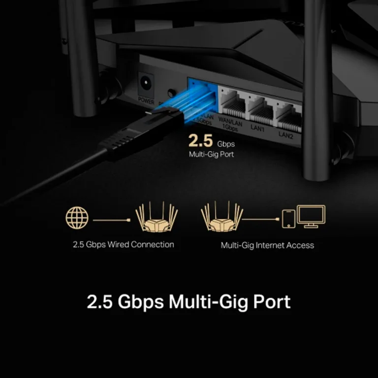 Router Mercusys MR90X - AX6000 / 8-Antenas / Wi-Fi 6 – imagen 3