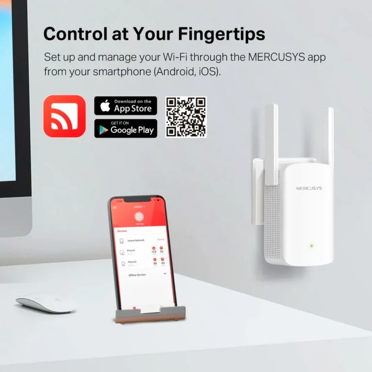 Router Mercusys Extensor de Red Wi-Fi 6 - ME60X - AX1500 – imagen 4