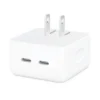Adaptador Apple con dos puertos USB-C de 35 W
