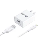 Combo Cargador 1HORA para iPhone - 1M 2.4A / 12W Max - GAR14