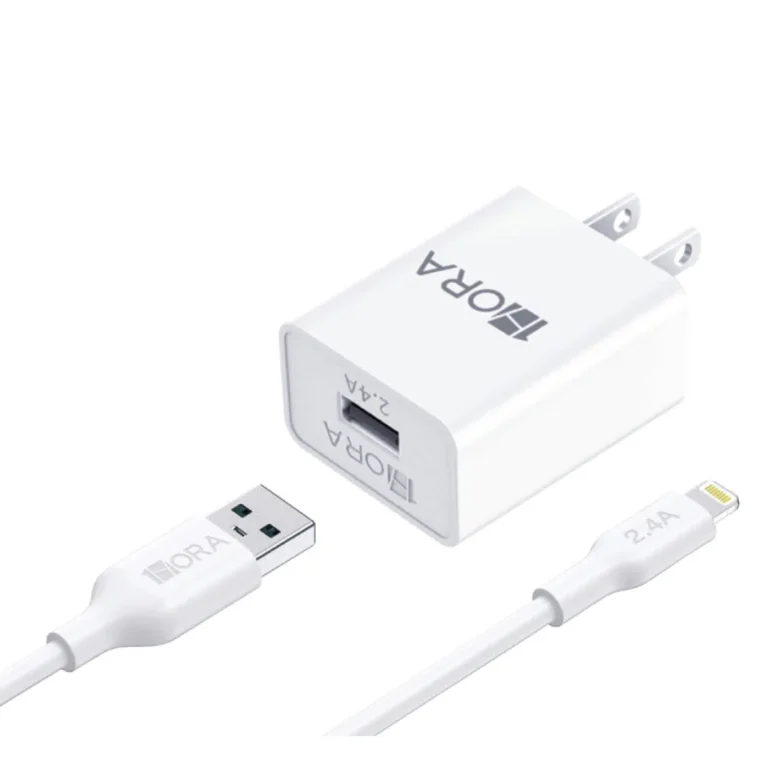 Combo Cargador 1HORA para iPhone - 1M 2.4A / 12W Max - GAR14