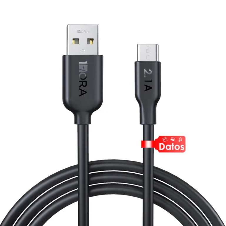 Cable de carga 1HORA Tipo C 2.1A de - 1M - CAB237