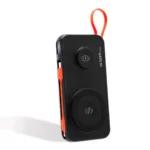 Power Bank Argom Tech ST10 - Carga Magnética / 4 en 1 / 10000mAh - ARG-PB-1164BK