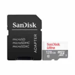 Tarjeta SanDisk Ultra microSDXC UHS-I Card con Adaptador - 128GB / 100MB/s