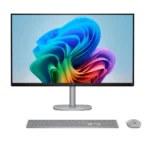 All In One HP OmniStudio X Copilot+ 32-c1014 - 31.5” - Intel Core Ultra 7 258V 24 / 32GB / 1TB SSD / W11 / Meteor Silver