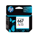 Tinta HP Ink Advantage 667 - Tri-Color