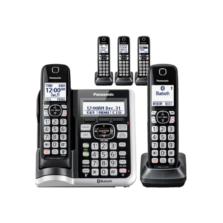 Teléfono inalámbrico Panasonic KX-TG785 Negro – imagen 2
