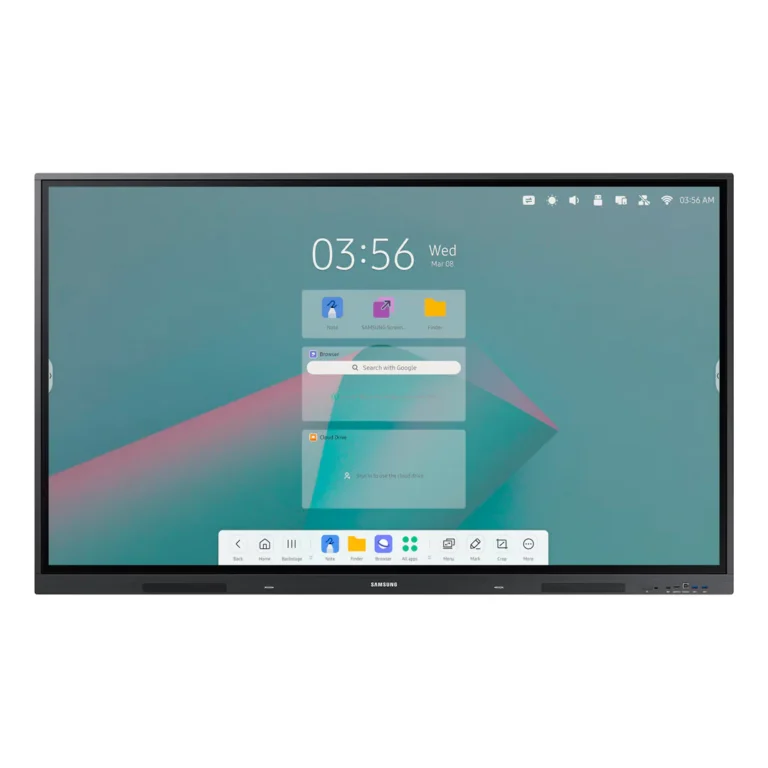 Pantalla interactiva Samsung 75" UltraHD 4K WA75C Pizarra Inteligente