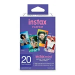 Paquete de película instantánea Fujifilm Paper Instax Mini – (20 exposiciones en total)