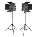 Lámpara LED bicolor Neewer 660 (kit de 2 luces con soportes)